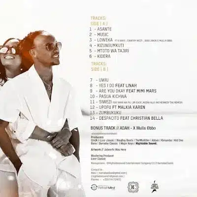 Audio: Barnaba Ft. Nikki Wa Pili, Drt Isack, Meena Ally, Kennedy The Remedy - Siwezi (Mp3 Download)