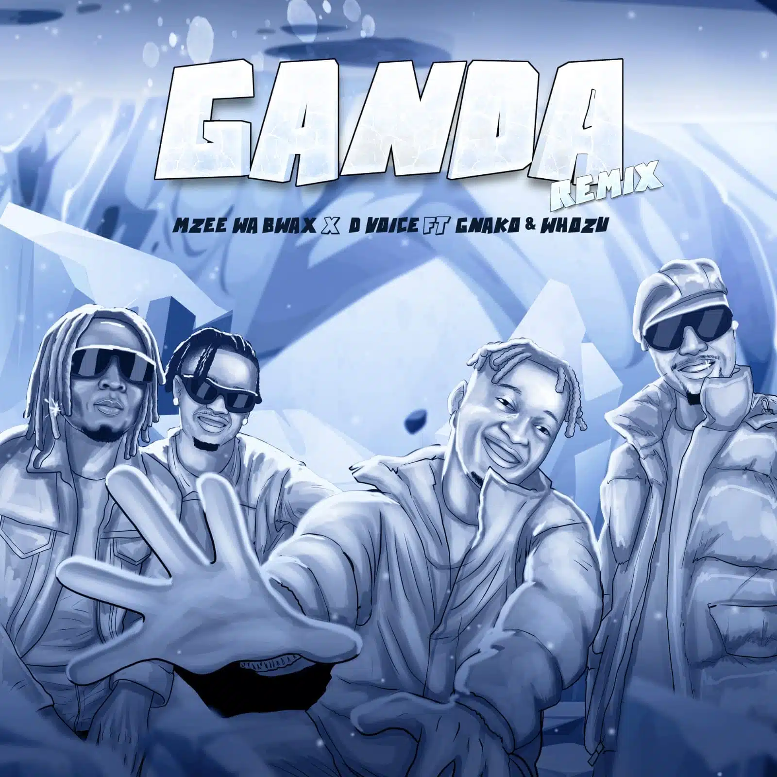 D Voice x Mzee wa Bwax Ft. Whozu & G Nako – Ganda Remix